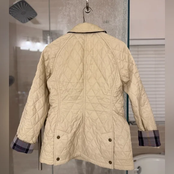 Barbour Beadnell Summer Quilted Jacket, US4 - Picture 4 of 9